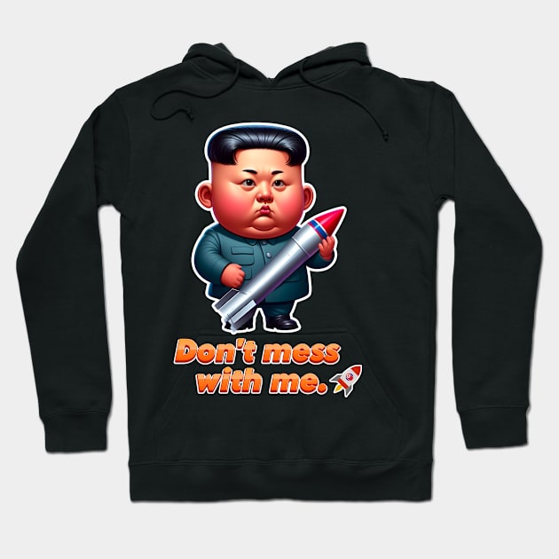 A Mischievous Boy from North Korea Hoodie by Rawlifegraphic